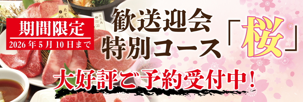 歓送迎会特別コース